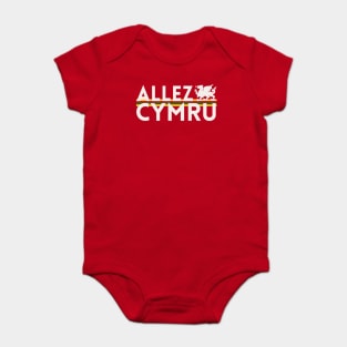 Allez Cymru, Welsh Rugby supporter Baby Bodysuit